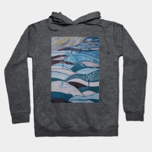 Migrating Birds Painting Hoodie